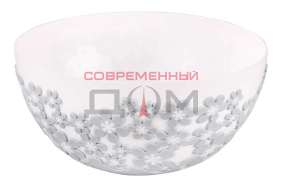 Салатник "Бархат" 1,2л круглый (серый)/М7272/ Башкирия